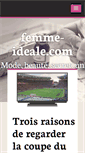 Mobile Screenshot of femme-ideale.com